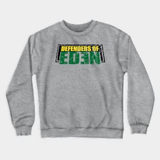 Defenders of Eden logo Distressed Crewneck Sweatshirt